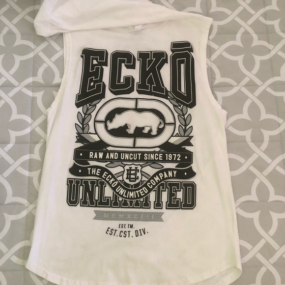 ecko sleeveless hoodie